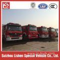 6X4 HOWO foam fire truck 16000L